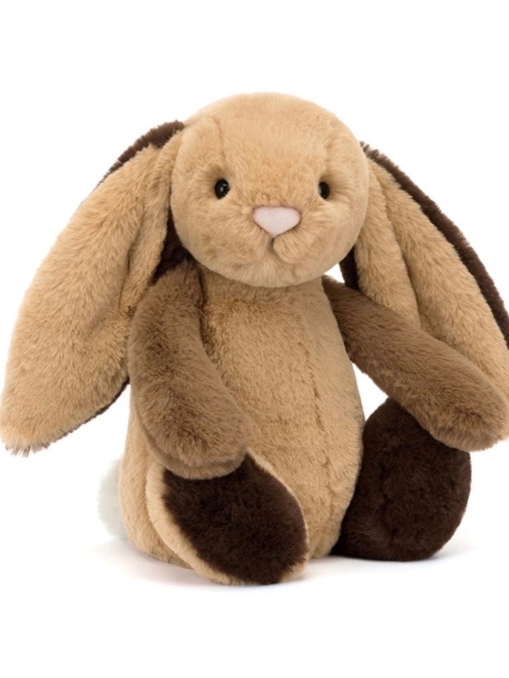 Jellycat Bashful Patchwork Brown Bunny